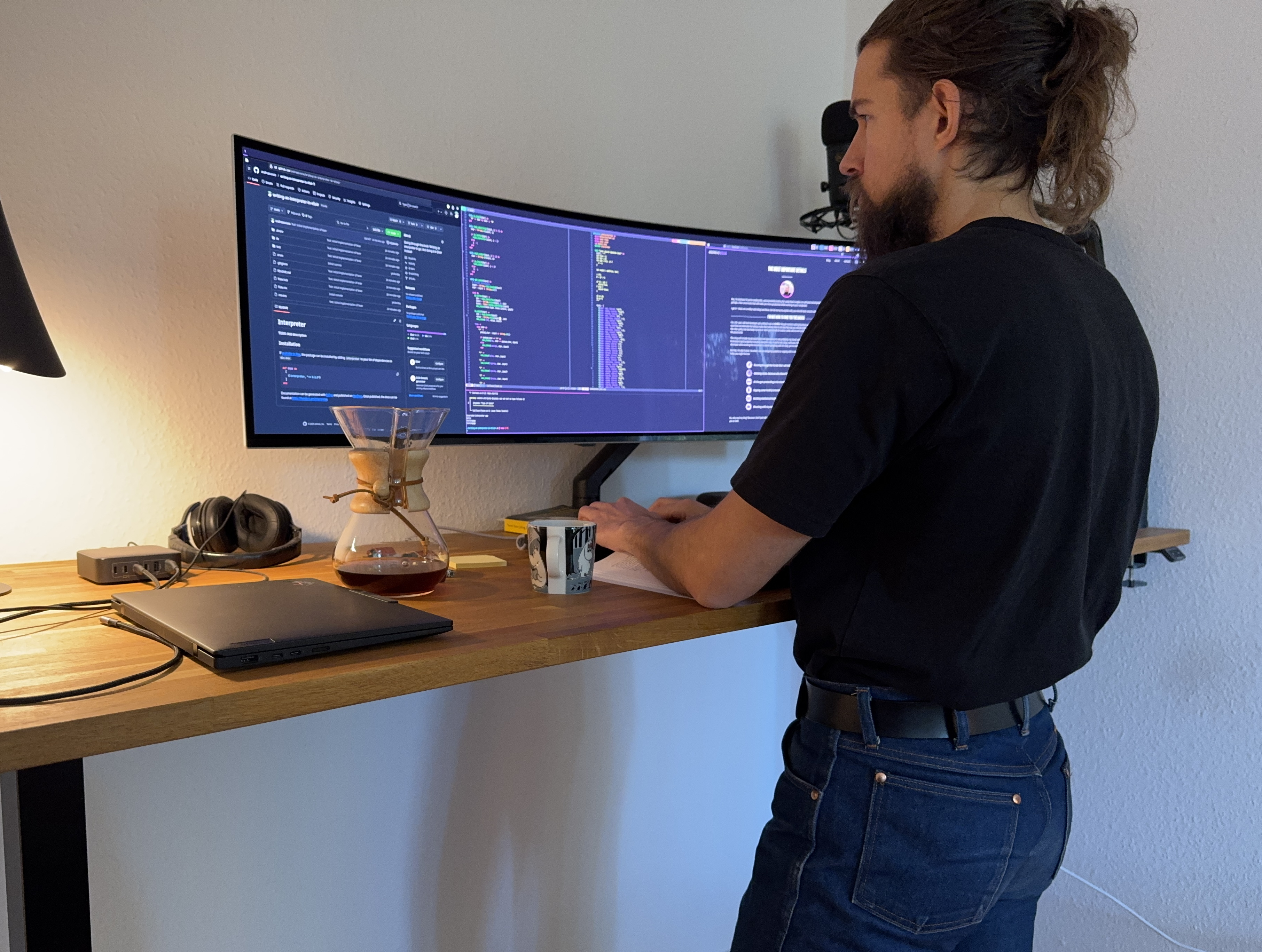 Perhaps working on my next post?